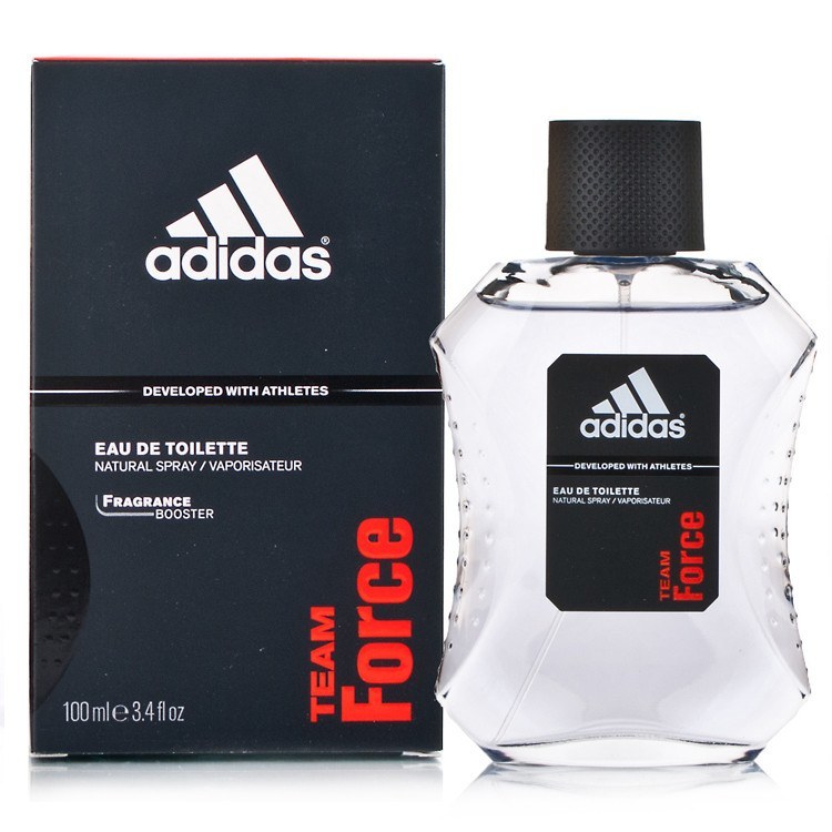 Adidas Team Force Eau de Toilette 3.4 oz fragrance bottle