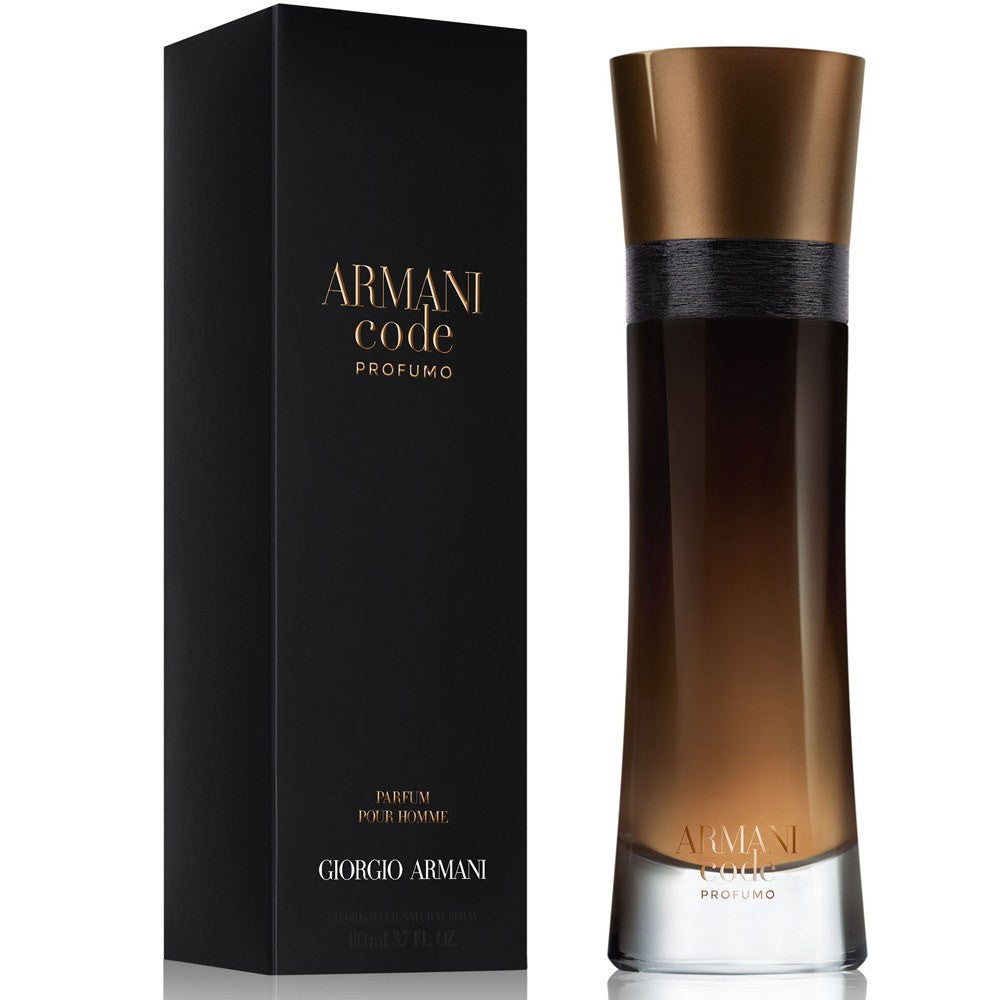 Giorgio Armani Code Profumo Parfum 3.7 oz fragrance bottle