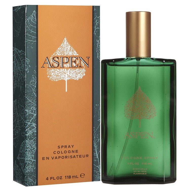 Coty Aspen Eau de Toilette 4 oz fragrance bottle