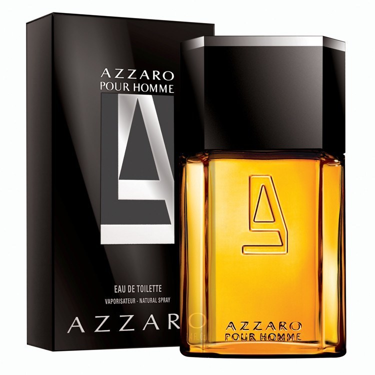 Azzaro Pour Homme Eau de Toilette 6.8 oz fragrance bottle
