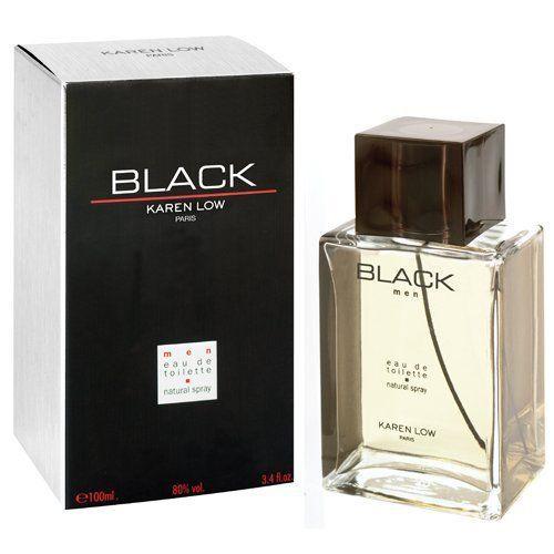 Karen Low Black Eau de Toilette 3.4 oz fragrance bottle