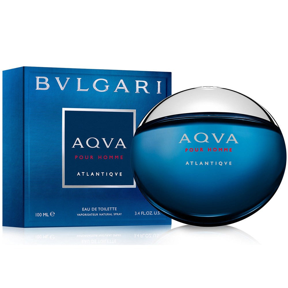 Bvlgari Aqva Atlantiqve Eau de Toilette 3.4 oz fragrance bottle