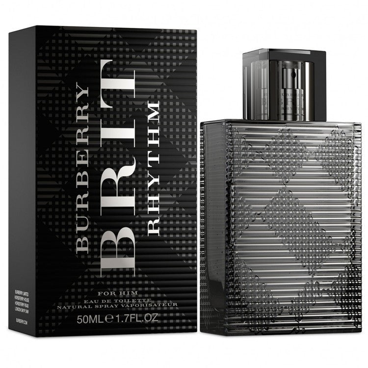 Burberry Brit Rhythm Eau de Toilette 3 oz fragrance bottle