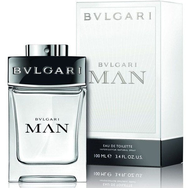 Bvlgari Man Eau de Toilette 3.4 oz fragrance bottle