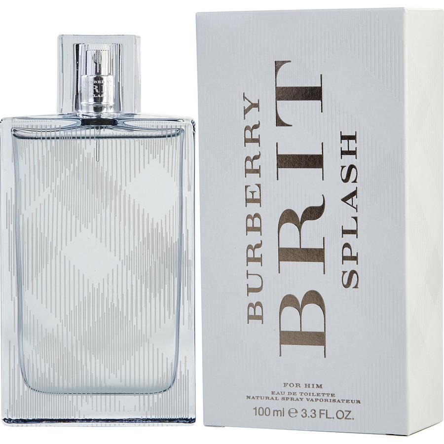 Burberry Brit Splash Eau de Toilette 3.3 oz fragrance bottle