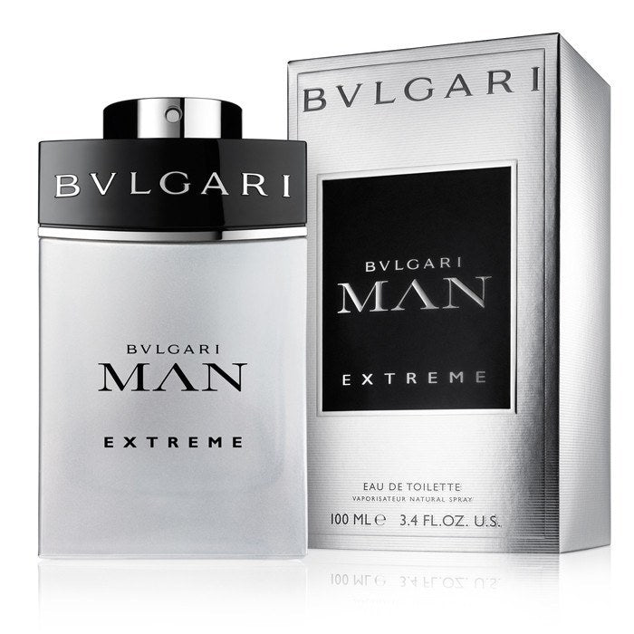 Bvlgari Man Extreme Eau de Toilette 3.4 oz fragrance bottle