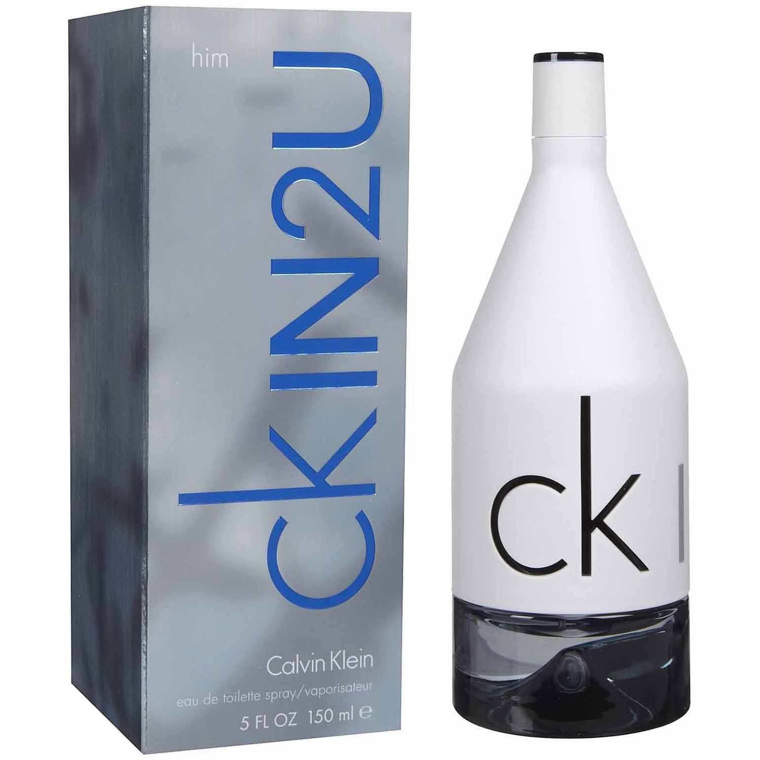 Calvin Klein CK IN2U for Him Eau de Toilette 5.0 oz fragrance bottle