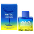 Antonio Banderas Cocktail Seduction in Blue Eau de Toilette 3.4 oz fragrance bottle
