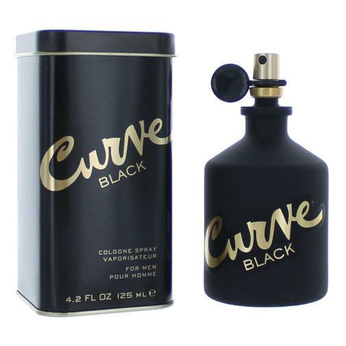 Liz Claiborne Curve Black Eau de Toilette 4.2 oz fragrance bottle