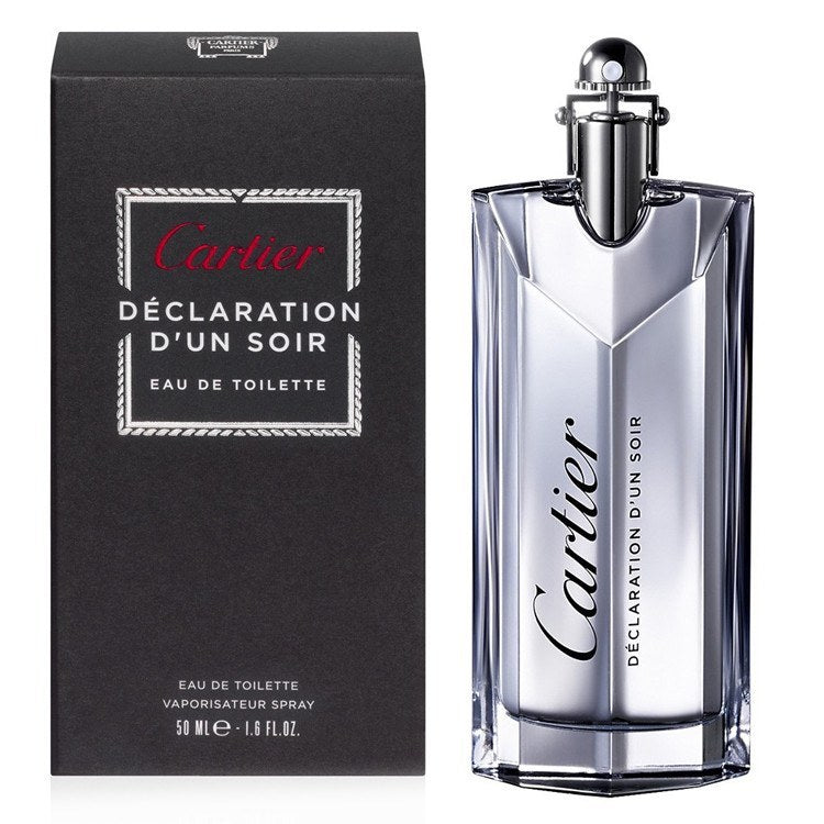 Cartier Declaration D'Un Soir Eau de Toilette 3.4 oz fragrance bottle