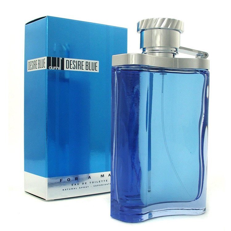 Dunhill Desire Blue Eau de Toilette 3.4 oz fragrance bottle