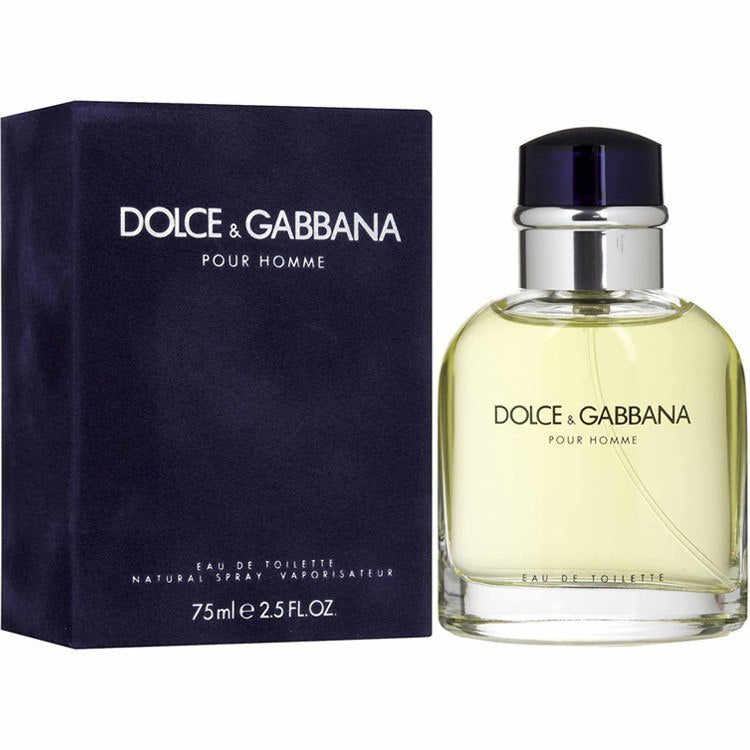 Dolce & Gabbana Pour Homme (2012) Eau de Toilette 2.5 oz fragrance bottle