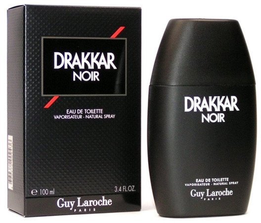 Guy Laroche Drakkar Noir Eau de Toilette 3.4 oz fragrance bottle