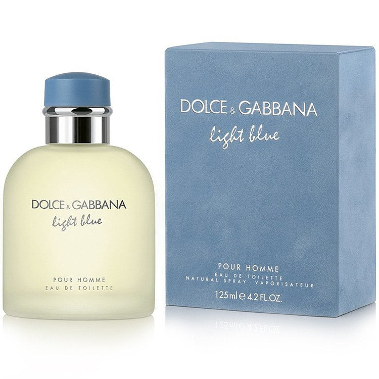 Dolce & Gabbana Light Blue Pour Homme Eau de Toilette 2.5 oz fragrance bottle