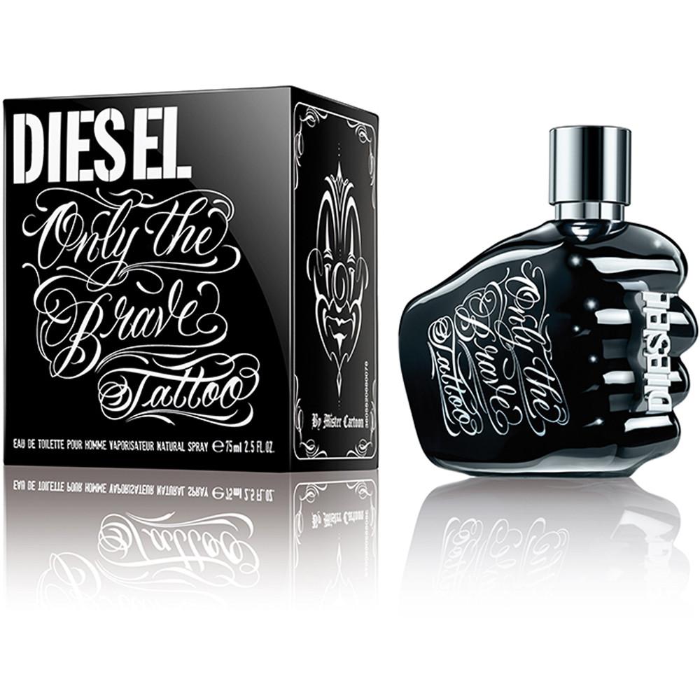 Diesel Only The Brave Tattoo Eau de Toilette 2.5 oz fragrance bottle
