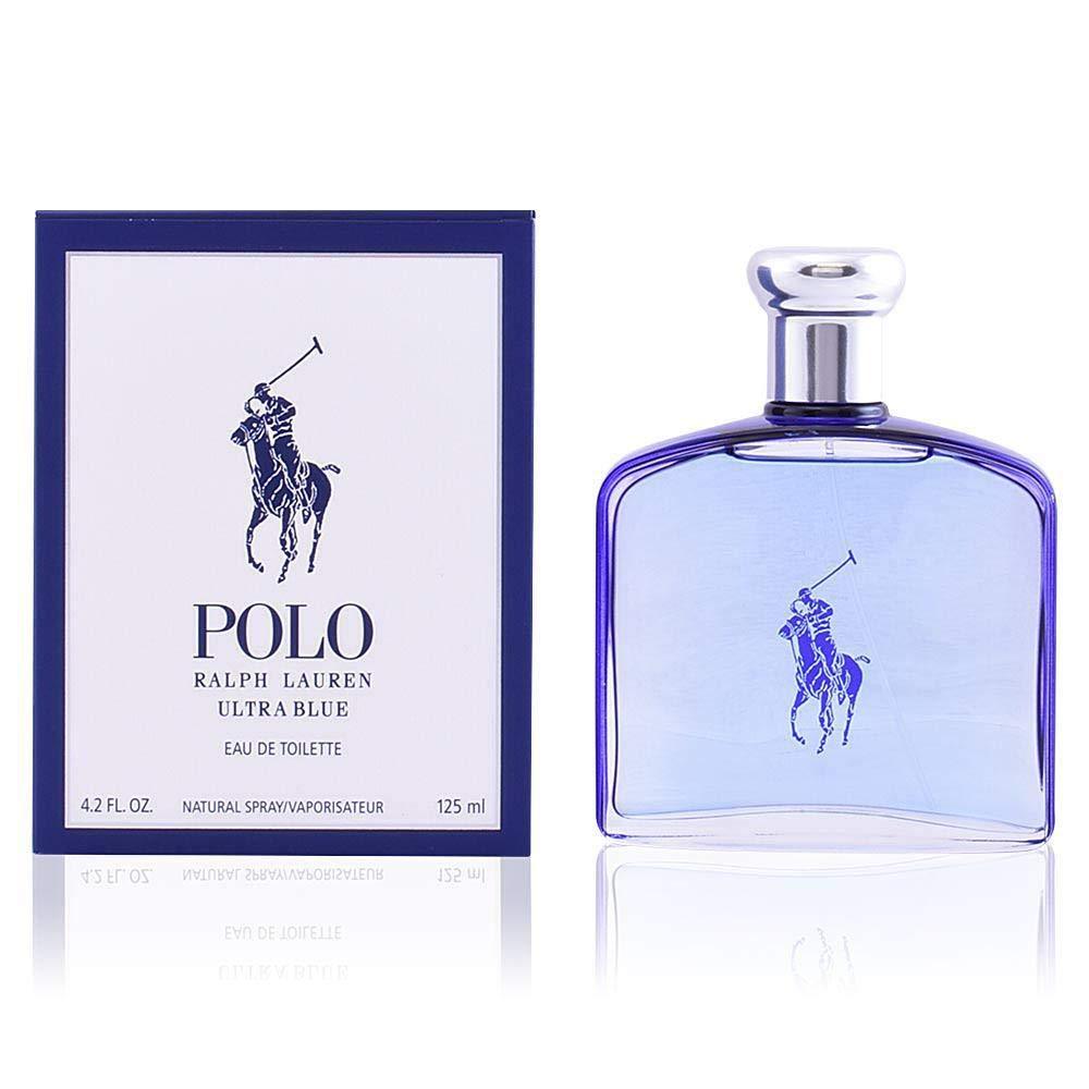 Ralph Lauren Polo Ultra Blue Eau de Toilette 4.2 oz fragrance bottle