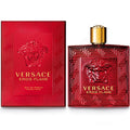 Versace Eros Flame Eau de Parfum red 3.4 oz bottle with matching presentation box