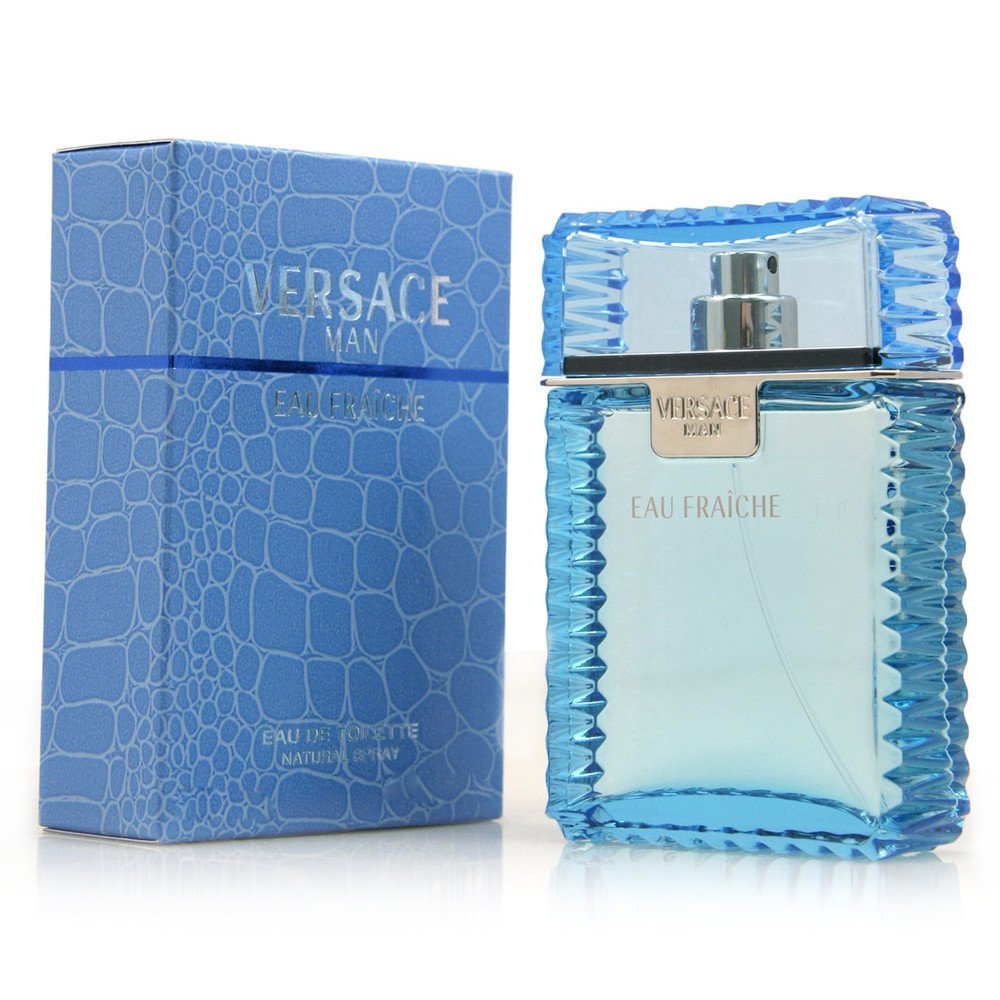 Versace Man Eau Fraîche Eau de Toilette 6.7 oz fragrance bottle