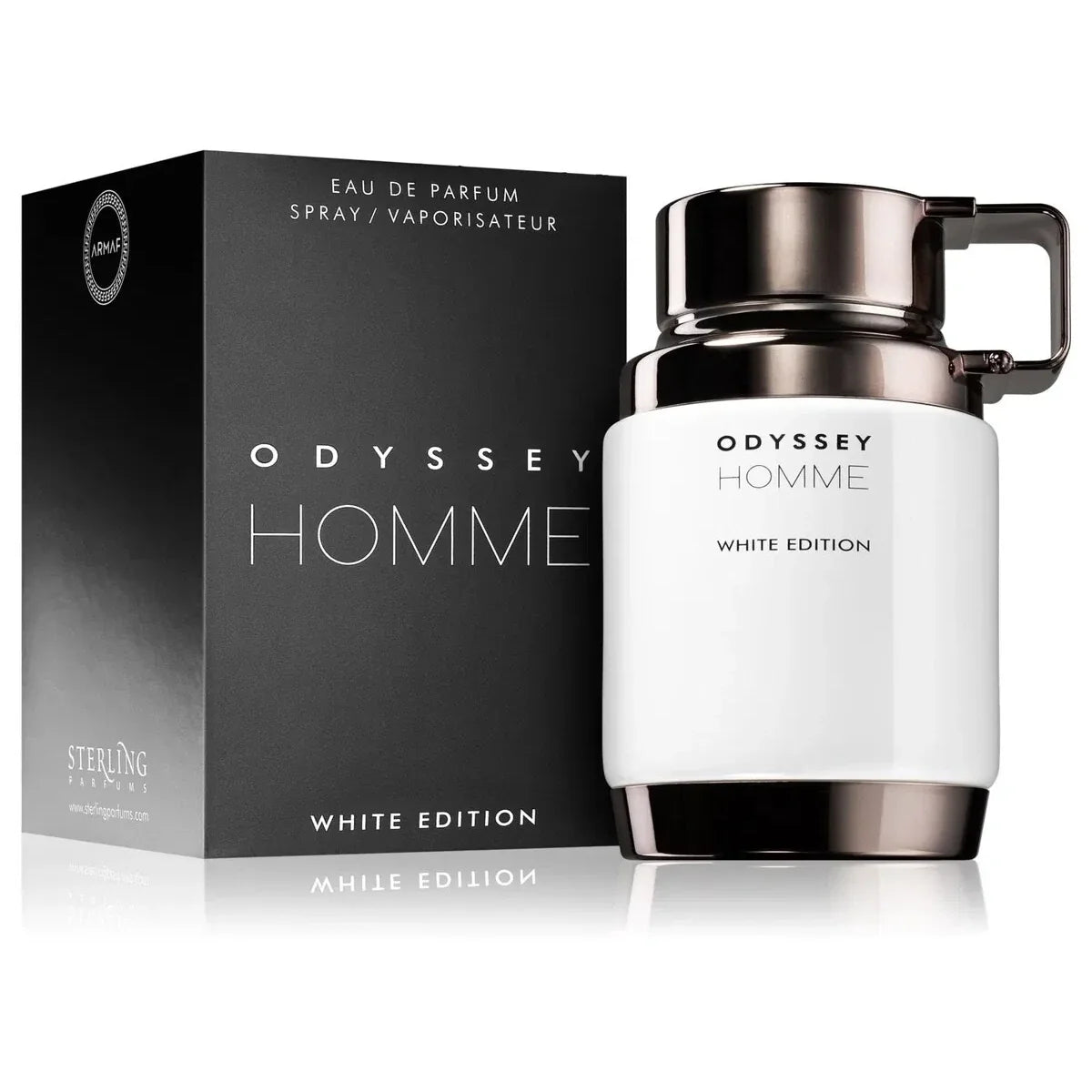 Armaf Odyssey Homme White Edition Eau de Parfum 3.4 oz fragrance bottle