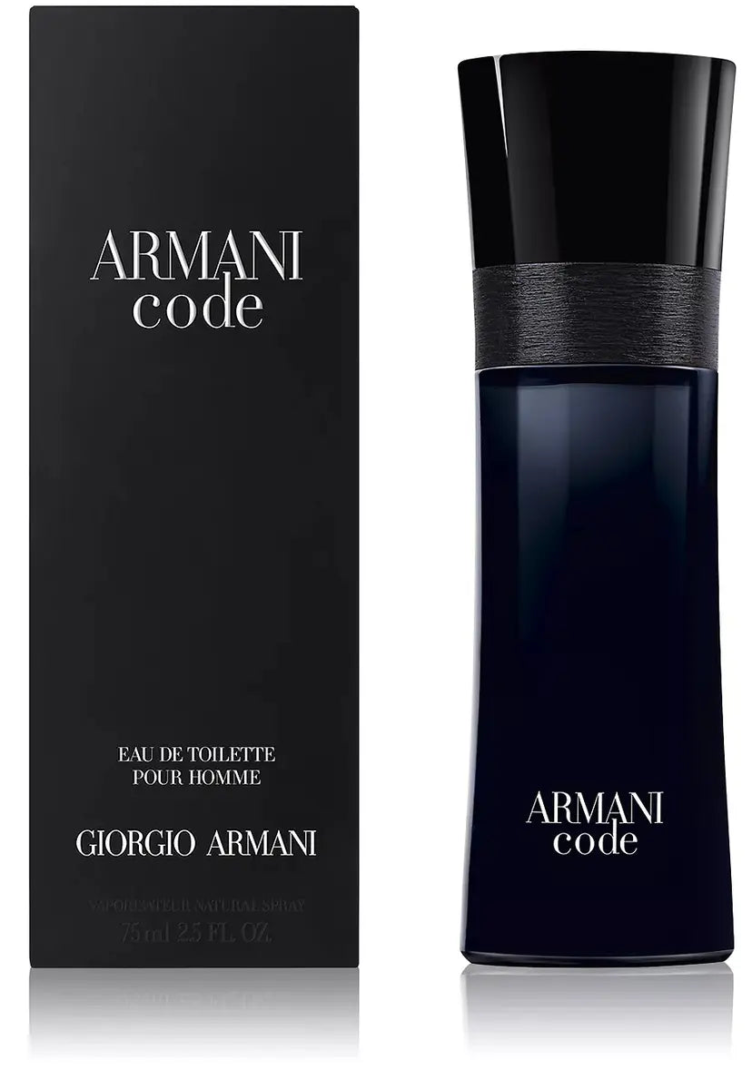Giorgio Armani Armani Code Eau de Toilette 2.5 oz fragrance bottle