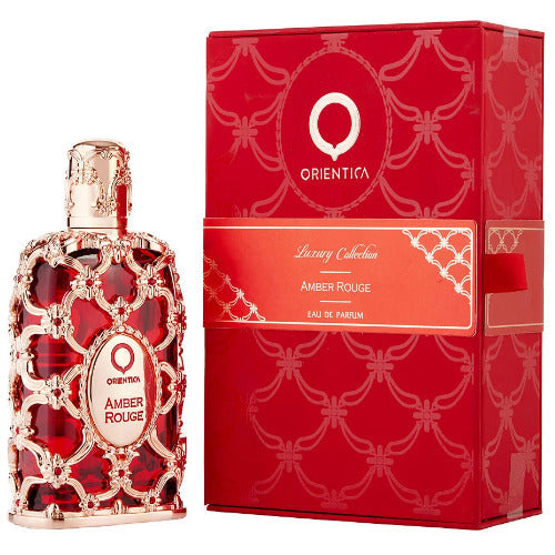 Orientica Amber Rouge Eau de Parfum 5.0 oz fragrance bottle
