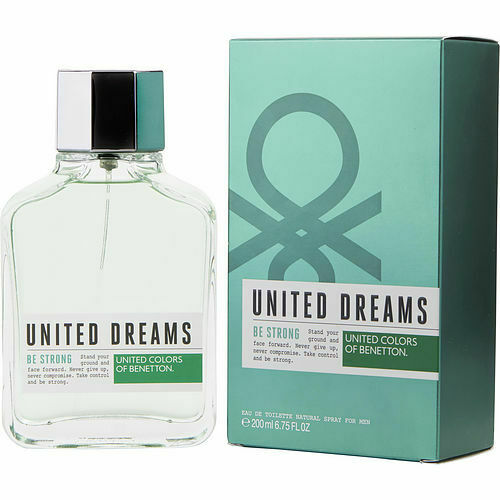Benetton United Dreams Be Strong Eau de Toilette 6.7 oz fragrance bottle