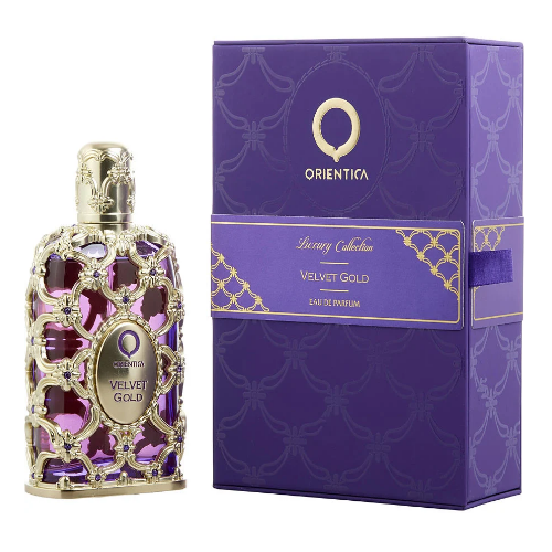 Orientica Velvet Gold Eau de Parfum 5.0 oz fragrance bottle