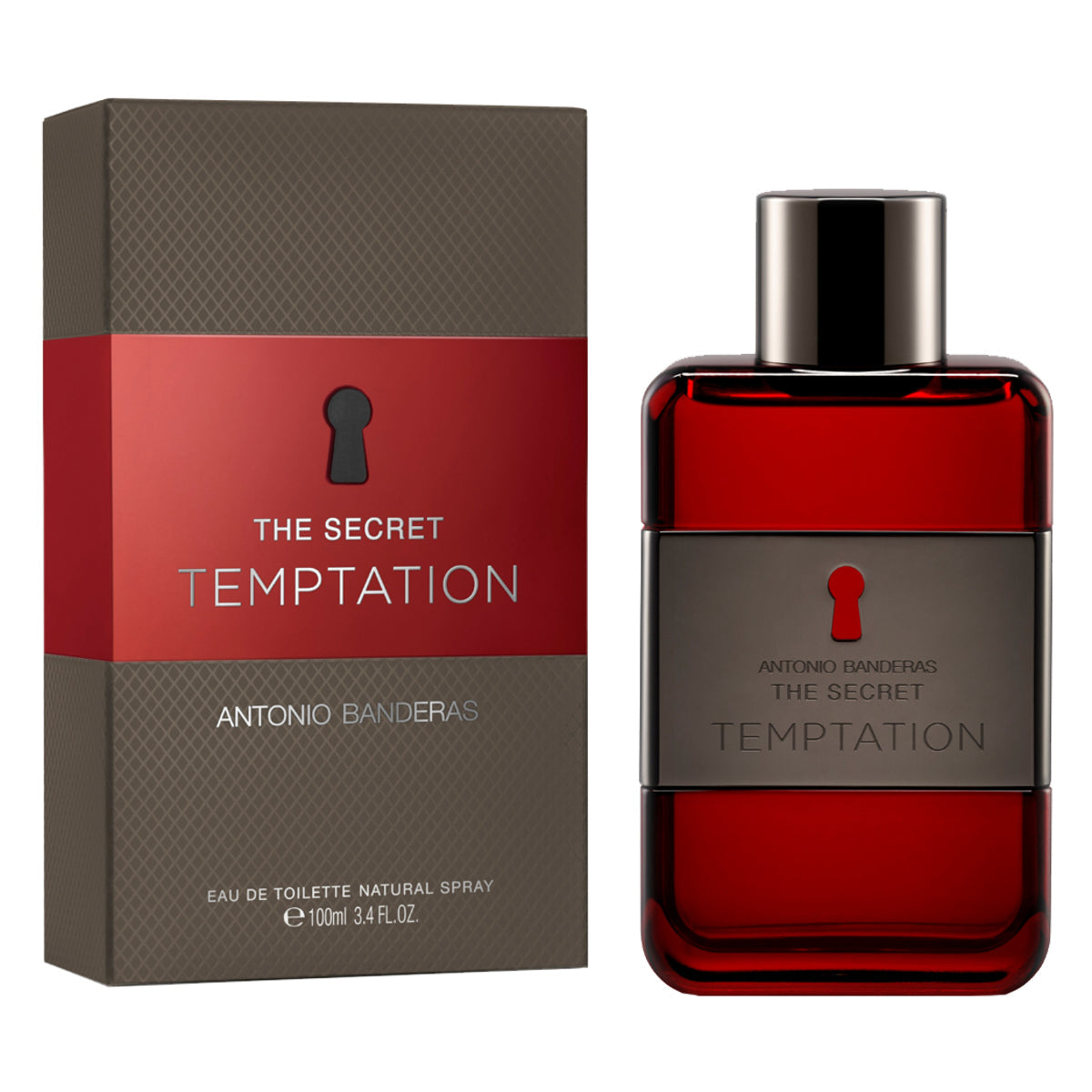 Antonio Banderas The Secret Temptation Eau de Toilette 3.4 oz fragrance bottle