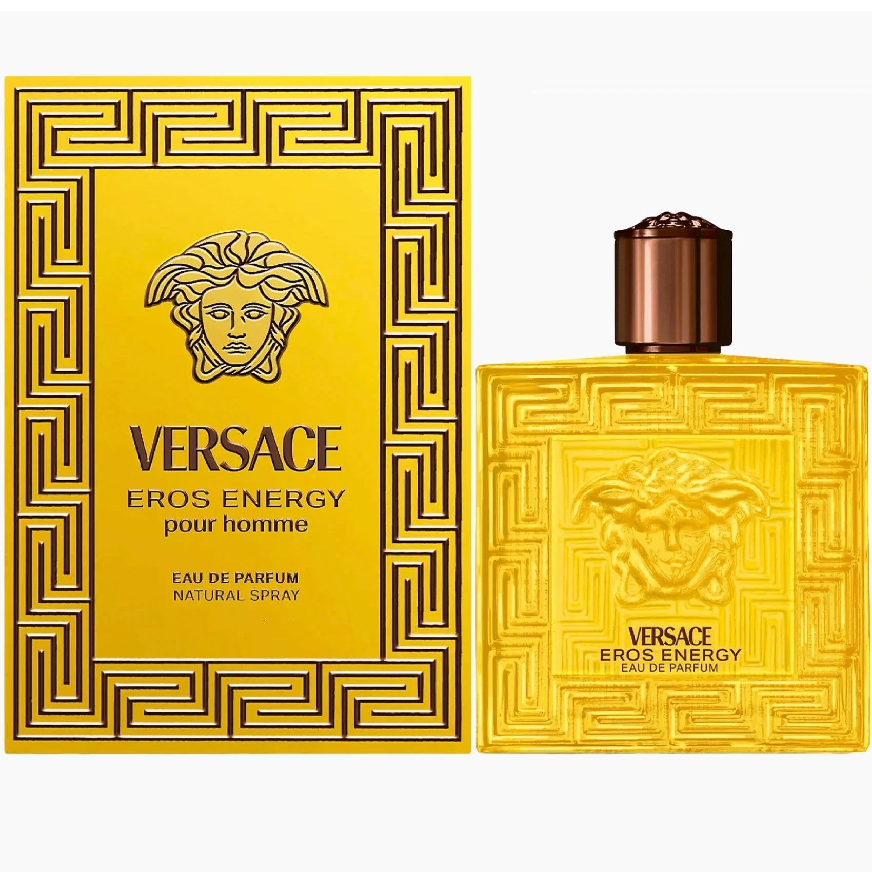 Versace Eros Energy Eau de Parfum 6.7 oz fragrance bottle