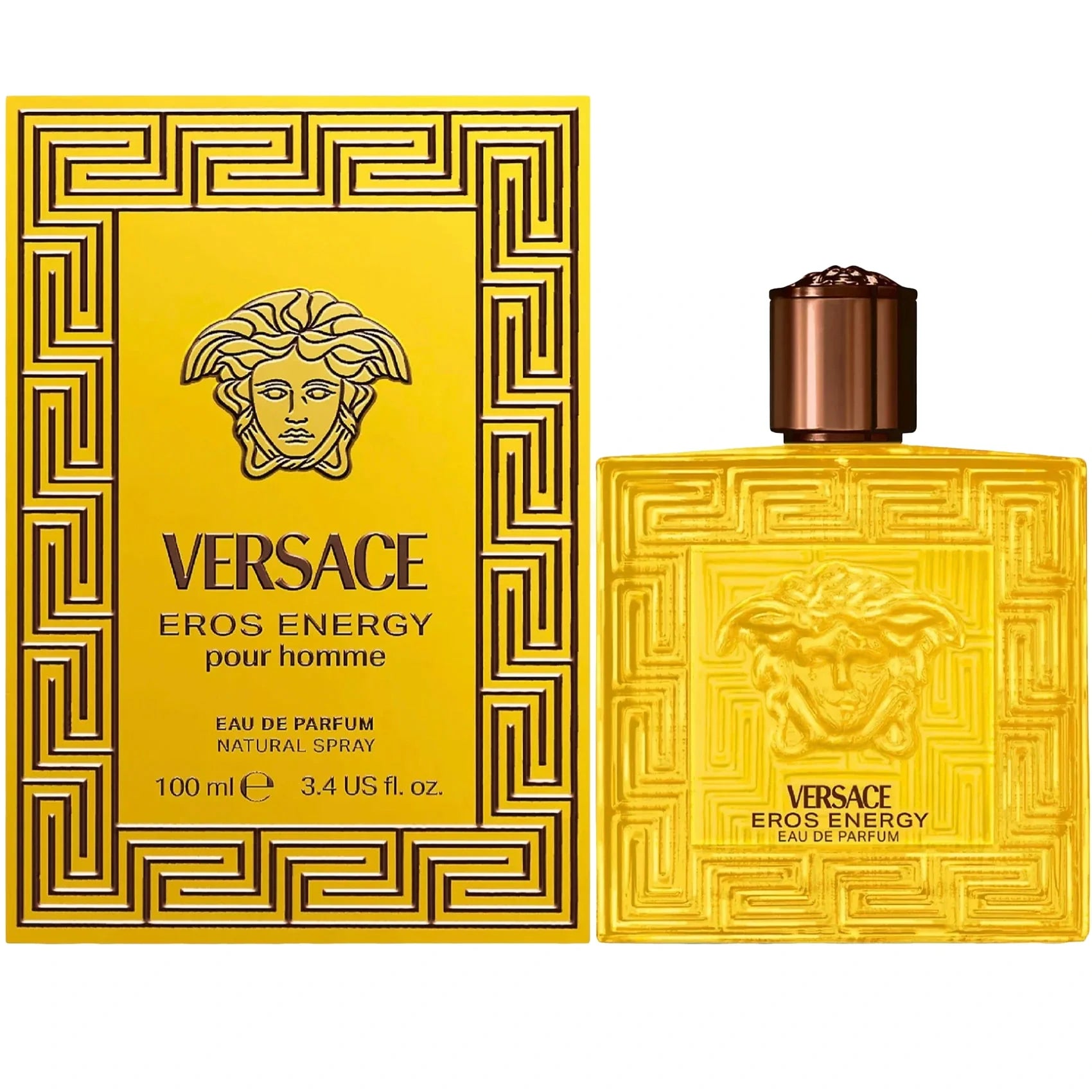 Versace Eros Energy Eau de Parfum 3.4 oz fragrance bottle