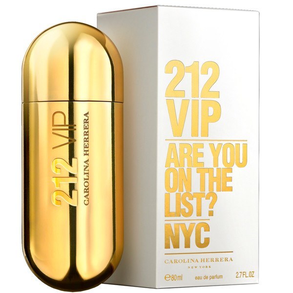 Carolina Herrera 212 VIP Eau de Parfum 2.7 oz fragrance bottle
