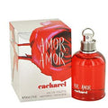 Cacharel Amor Amor Eau de Toilette red 1.7 oz bottle with matching presentation box