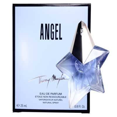 Mugler Angel Eau de Parfum 0.8 oz star-shaped bottle with presentation box