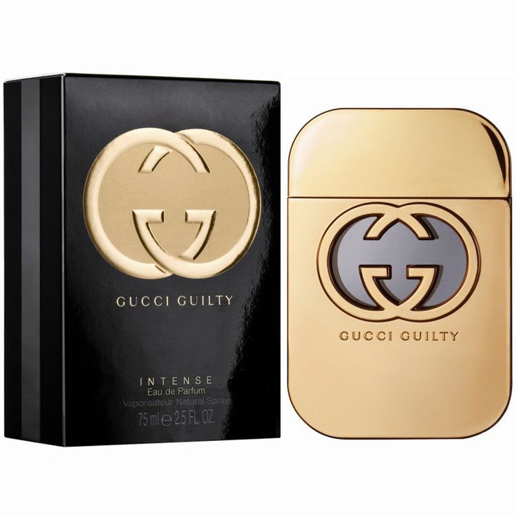 Gucci Guilty Eau de Parfum Intense Pour Femme 2.5 oz fragrance bottle