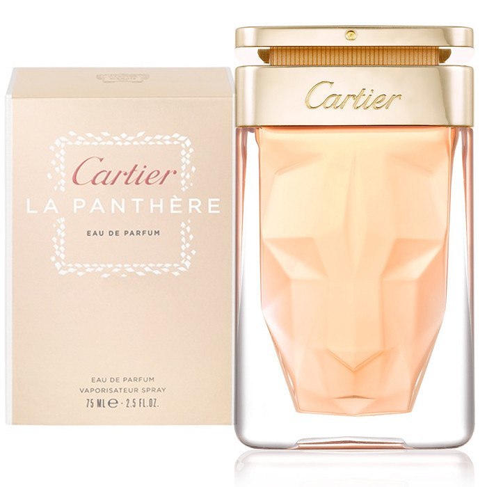 Cartier La Panthère Eau de Parfum 2.5 oz fragrance bottle