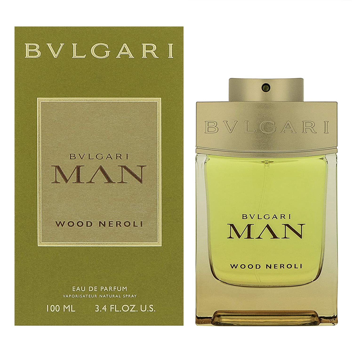 Bvlgari Man Wood Neroli Eau de Parfum 3.4 oz fragrance bottle