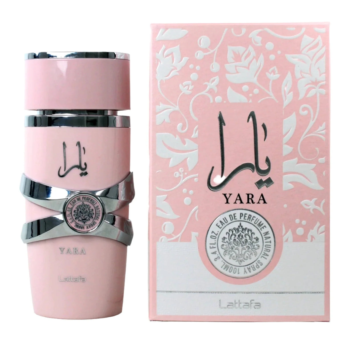 Lattafa Yara Eau de Parfum 3.4 oz fragrance bottle